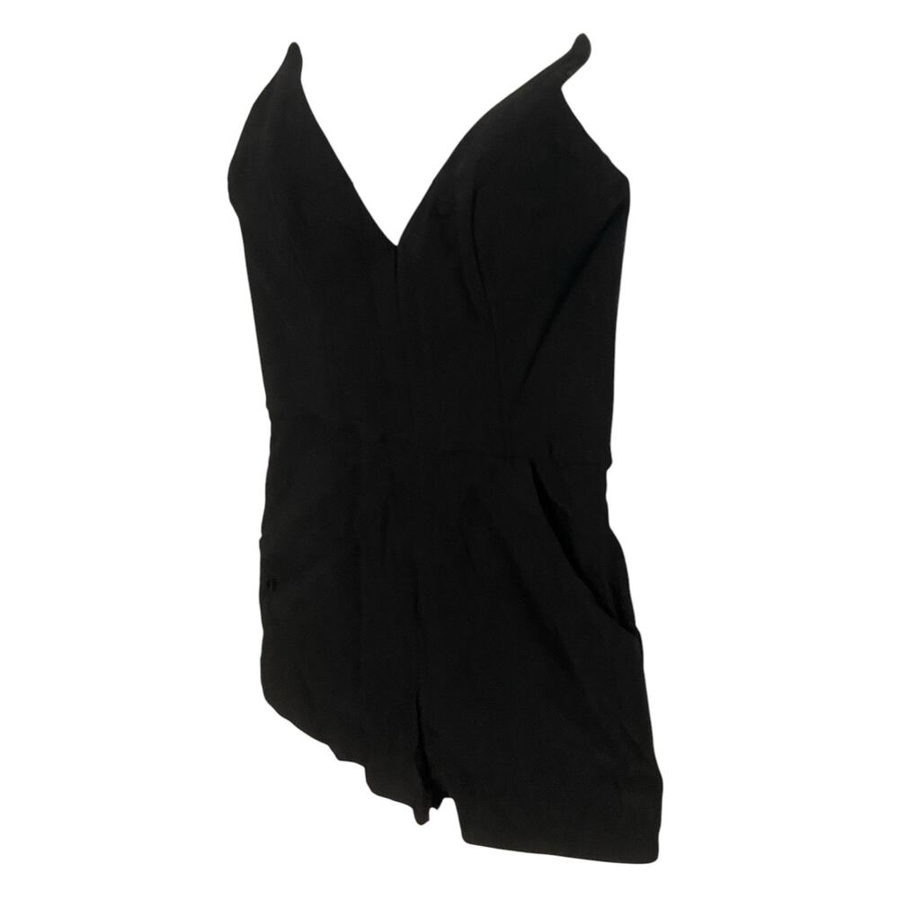 NBD Sonny Romper Strapless Twill Sexy Witchy Grunge Goth Black Sz XXS - Picture 4 of 8
